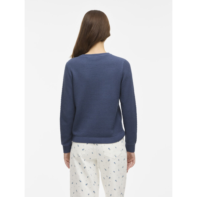 Vila vidalo o-neck l/s knit top- noos 14082767 vintage 06712.280.0007 large
