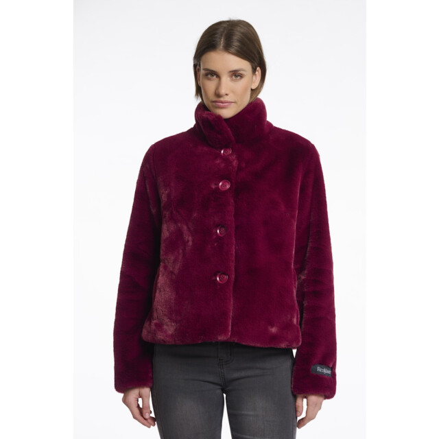 Rino & Pelle single breated fake fur jacket vie.7002511 10881 sugar plum 06111.770.0011 large Rino & Pelle single breated fake fur jacket vie.7002511 10881 sugar plum 06111.770.0011 large