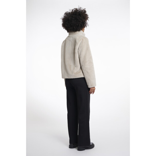 Rino & Pelle single breasted fake fur jacket vie.7002511 9030 birch 06111.198.0081 large Rino & Pelle single breasted fake fur jacket vie.7002511 9030 birch 06111.198.0081 large