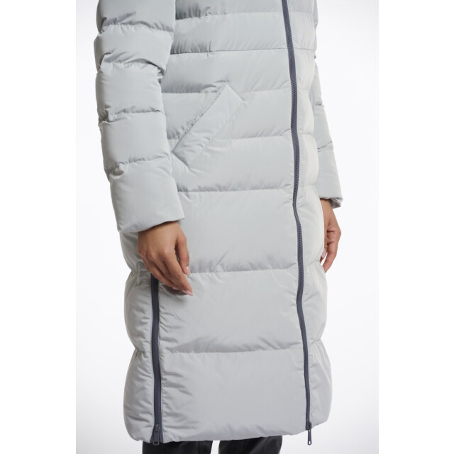 Rino & Pelle long padded hooded coat with faux fur keilafur.7002511 10880 manor grey 06111.310.0010 large Rino & Pelle long padded hooded coat with faux fur keilafur.7002511 10880 manor grey 06111.310.0010 large