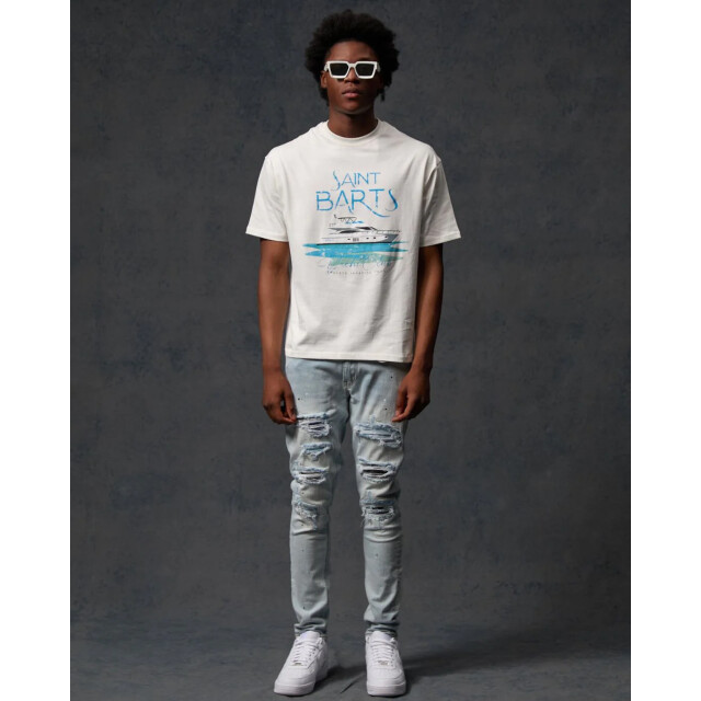 Amicci Sanko ice wash jeans 58561 large