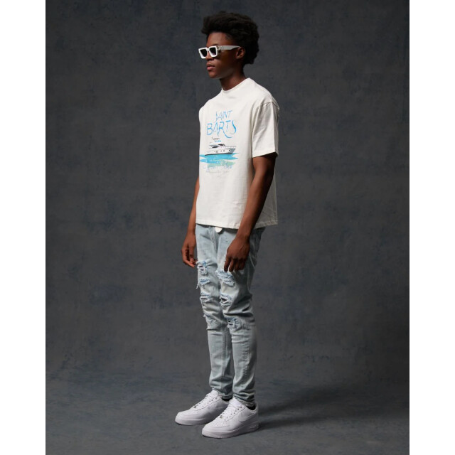 Amicci Sanko ice wash jeans 58561 large