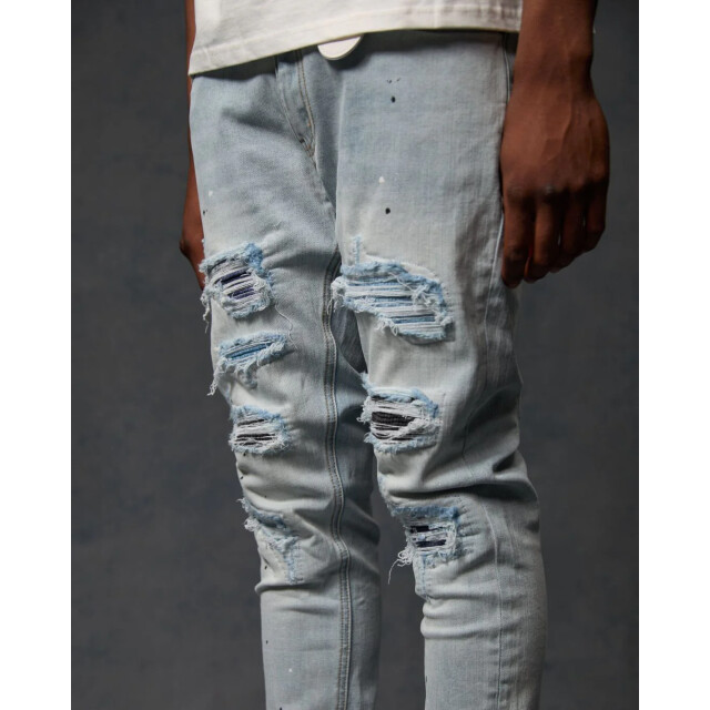 Amicci Sanko ice wash jeans 58561 large