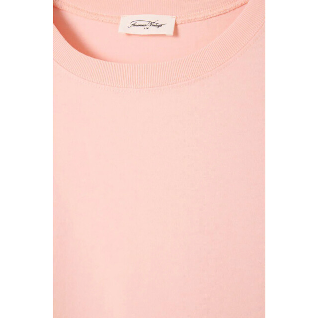 American Vintage Fiz02ah25camelivi fizvalley t-shirt FIZ02AH25 CAMELIVI FIZVALLEY T-SHIRT large