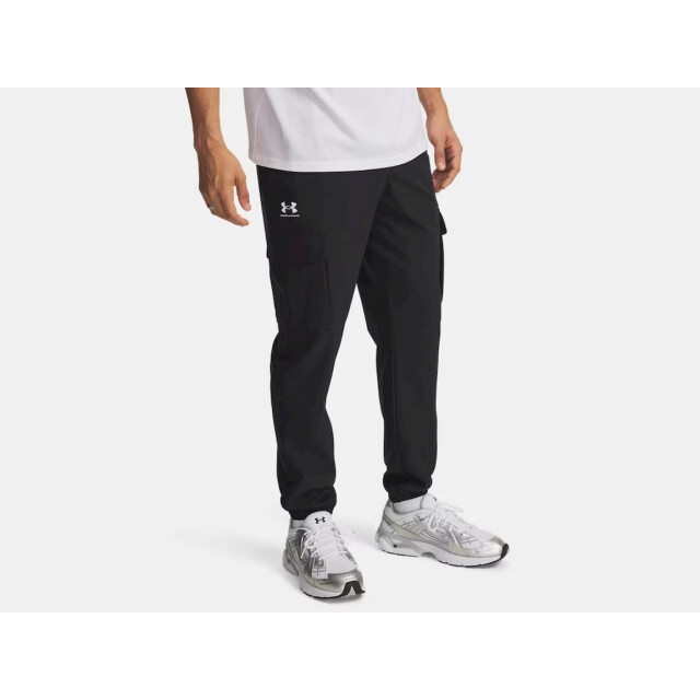 Under Armour ua vibe woven cargo pants-blk sport joggingbroek heren - 072370_990-M large