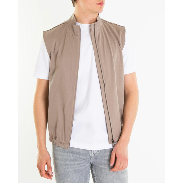Valenza Heren supima bodywarmer /beige 1074-68 large