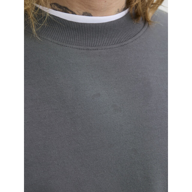 Jack & Jones Jprblachad branding sweat crew neck ln steel 5209.84.0006 large