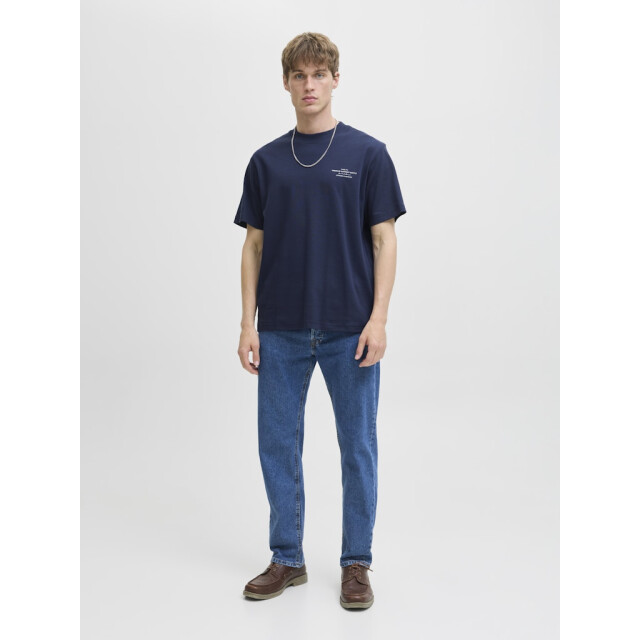 Jack & Jones jprblachad branding ss crew neck te 12259357 black iris 05011.990.0157 large