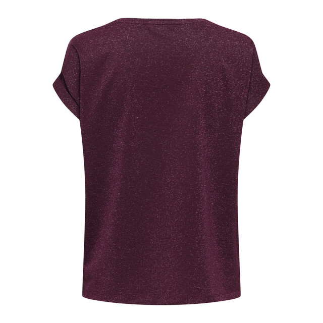 Only Onlmoster glitter ss top jrs wijn 4339.43.0014 large