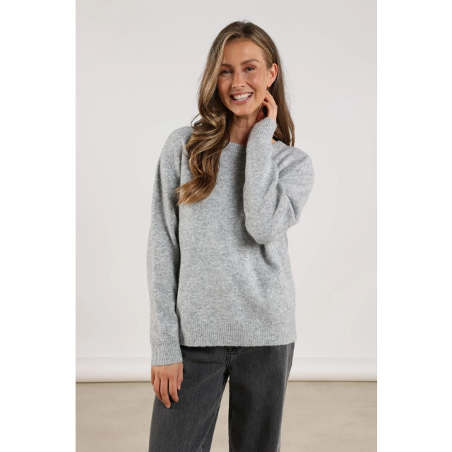 Nukus Nkf03001 21 kate pullover light grey NKF03001  21 large Nukus Nkf03001 21 kate pullover light grey NKF03001  21 large