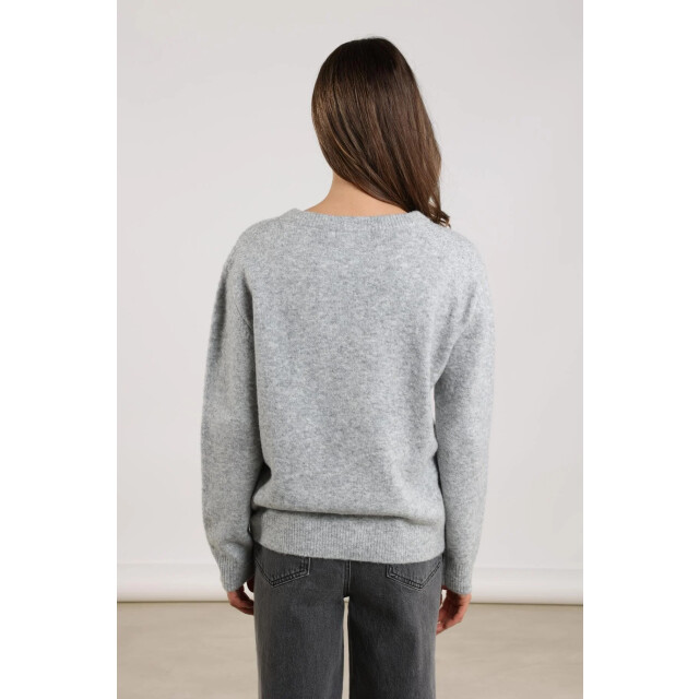 Nukus Nkf03001 21 kate pullover light grey NKF03001  21 large Nukus Nkf03001 21 kate pullover light grey NKF03001  21 large