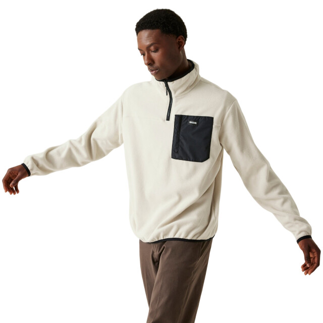 Regatta Heren frankie half zip fleece top UTRG11092_moonstruck large
