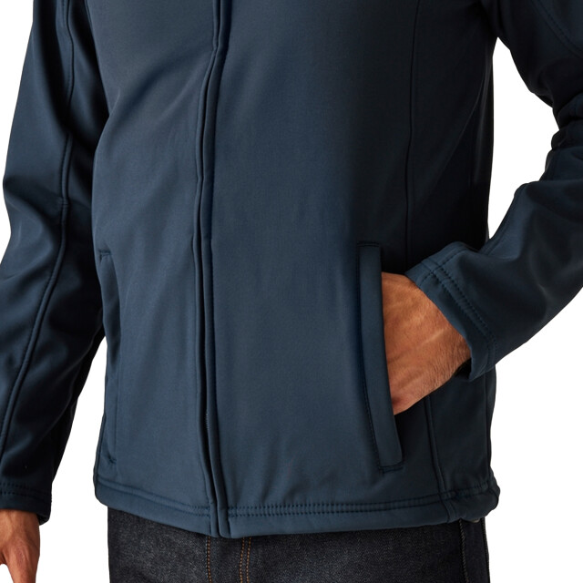 Regatta Heren uproar softshell windbestendige fleece vest UTRG1480_navynavy large Regatta Heren uproar softshell windbestendige fleece vest UTRG1480_navynavy large