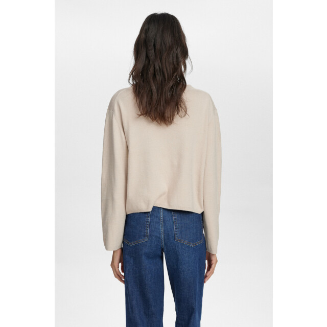 Nümph Numph 703863 nucarma crop pullover 5697 taupe gray 703863 large