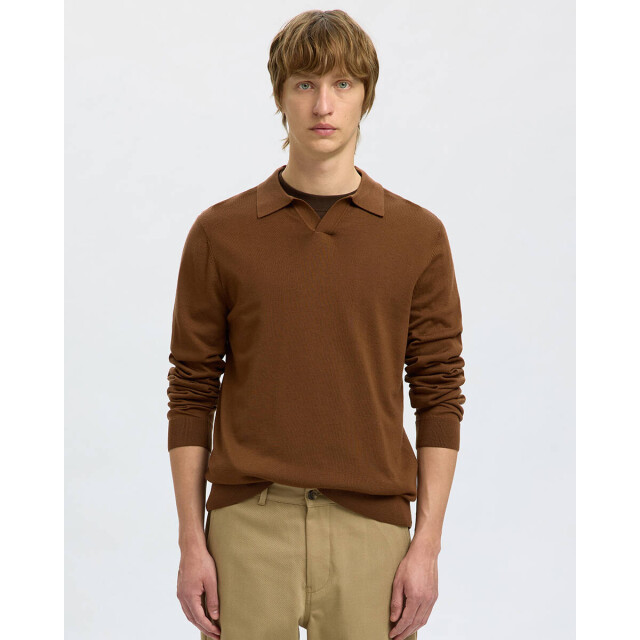 Selected Homme Polo lange mouw 16098327 Selected Homme Polo lange mouw 16098327 TRAY large