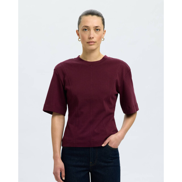 Selected Femme T-shirt 16098822 Selected Femme Top korte mouw 16098822 MESA large