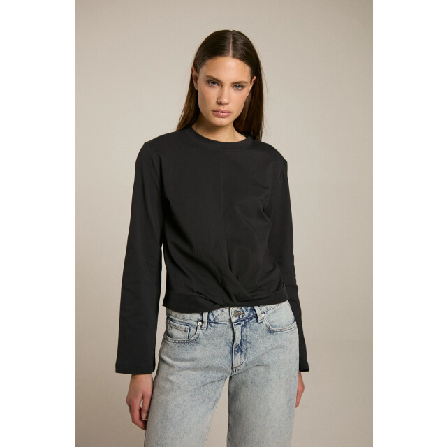 Homage to Denim H-cw25m54 longsleeve with knot H-CW25M54  Longsleeve with Knot large