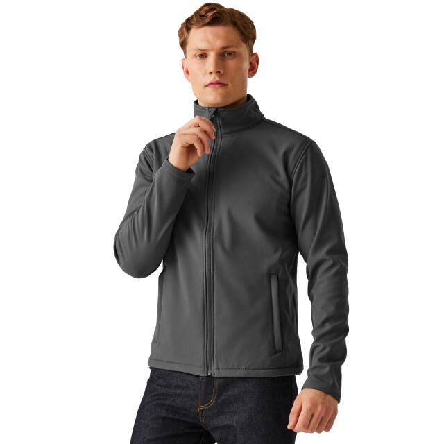 Regatta Heren reid softshell windbestendige en waterafstotende jas UTRG1599_sealgrey large Regatta Heren reid softshell windbestendige en waterafstotende jas UTRG1599_sealgrey large