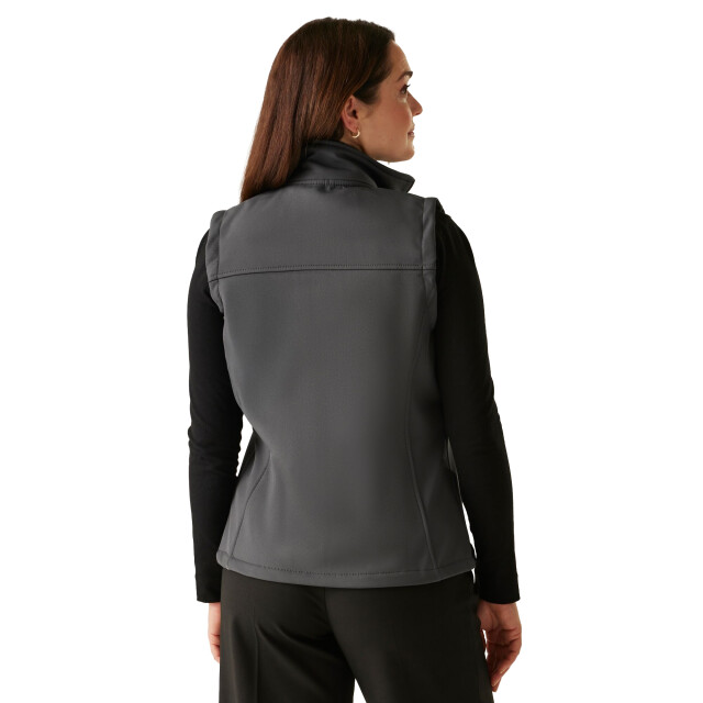 Regatta Dames flux softshell bodywarmer (waterafstotend & windbestendig) UTRG1625_sealgrey large