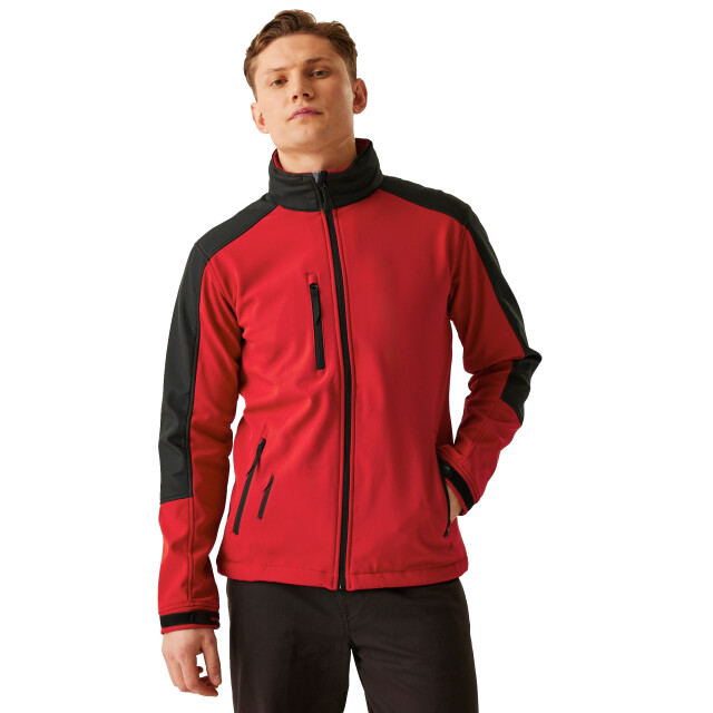 Regatta Heren hydroforce 3-laags membraan waterdichte ademende softshell-jassen UTRG1629_classicredblack large Regatta Heren hydroforce 3-laags membraan waterdichte ademende softshell-jassen UTRG1629_classicredblack large