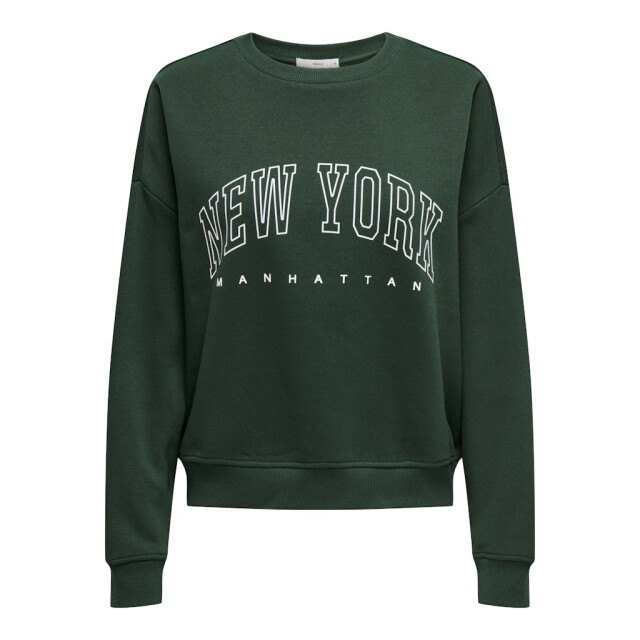 Only Onlsweat life ls crew o.size state noos donker 4209.27.0002 large