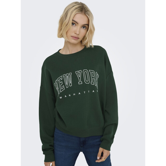 Only Onlsweat life ls crew o.size state noos donker 4209.27.0002 large