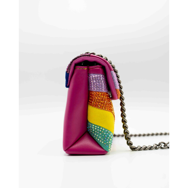 Kurt Geiger Mini kensington tas fabric leather 61761 large