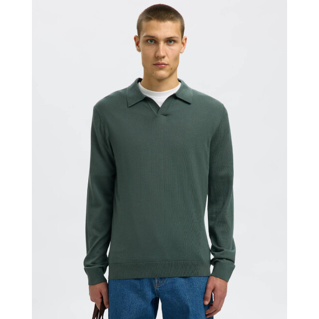 Selected Homme Polo lange mouw 16098327 Selected Homme Polo lange mouw 16098327 TRAY large