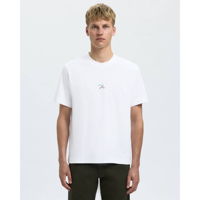 Selected Homme T-shirt korte mouw 16098577 Selected Homme T-shirt korte mouw 16098577 PETE large