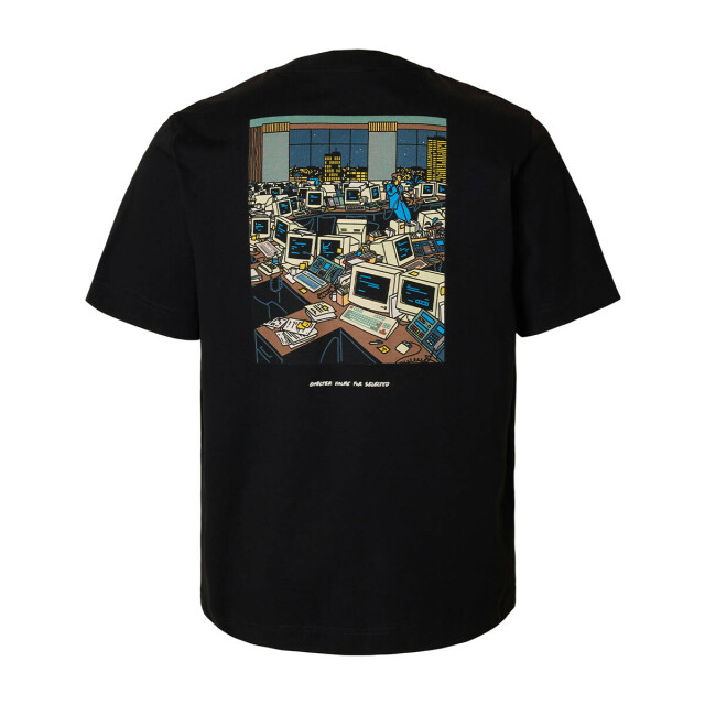 Selected Homme T-shirt korte mouw 16098577 Selected Homme T-shirt korte mouw 16098577 PETE large