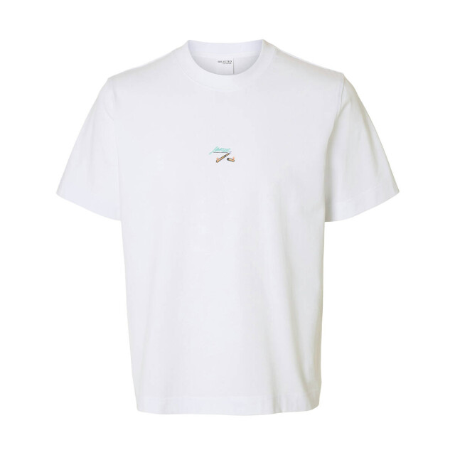 Selected Homme T-shirt korte mouw 16098577 Selected Homme T-shirt korte mouw 16098577 PETE large