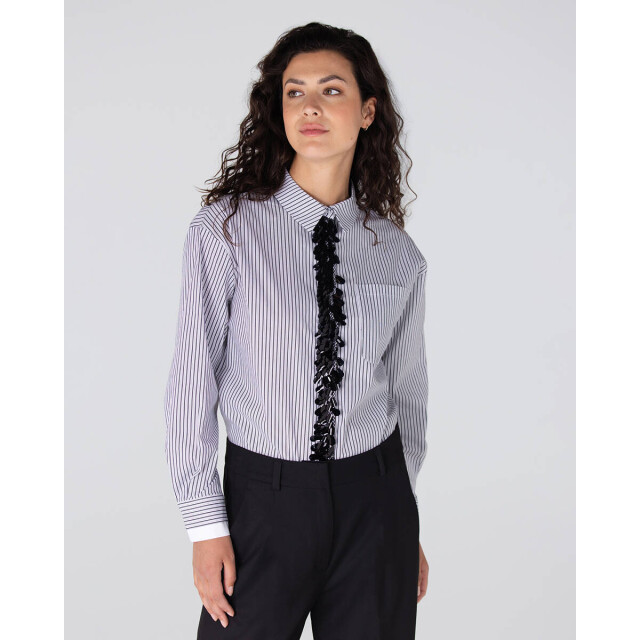 Jansen Amsterdam Blouse lange mouw alexis w25 JANSEN Amsterdam Blouse lange mouw ALEXIS W25 large