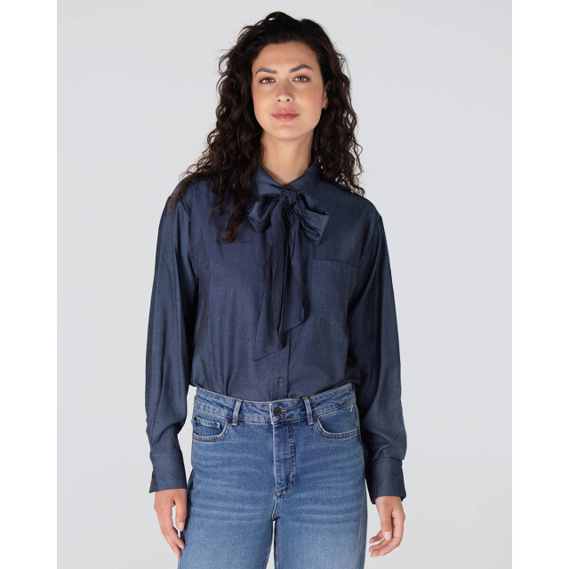 Jansen Amsterdam Blouse lange mouw ess w25 JANSEN Amsterdam Blouse lange mouw ESS W25 large