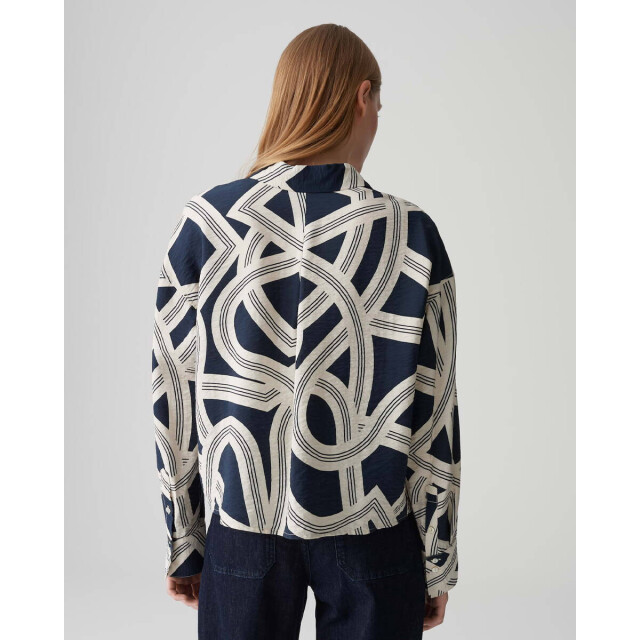 Opus Blouse lange mouw 104420133367 Opus Blouse lange mouw 10442013343367 large