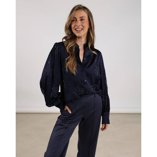 Nukus Blouse lange mouw nkf02069 preston Nukus Blouse lange mouw NKF02069 PRESTON large
