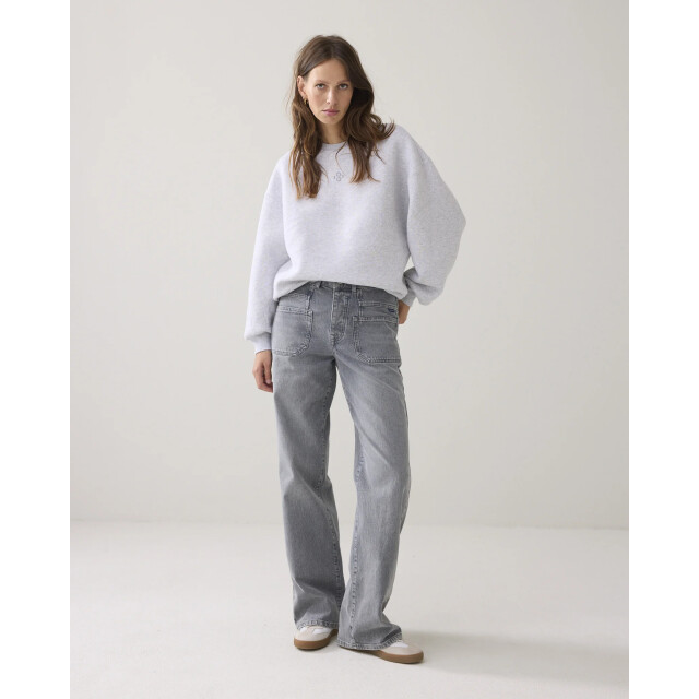 Summum Hamburg-30413 815 sweatshirt soft sweat light grey melange Hamburg-30413 815 large