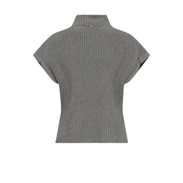 Mos Mosh 173490 919 mosmosh mm biola bine knit vest grey melange 173490 919 large