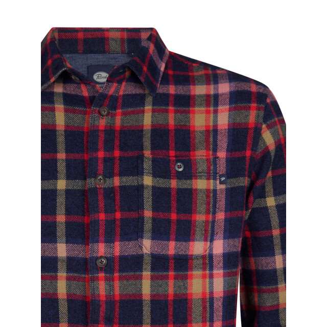 Petrol Industries Heren overshirt m-3050-sil400 5092 royal navy Petrol Overshirt M 3050 SIL400 5092RoyalNavy large