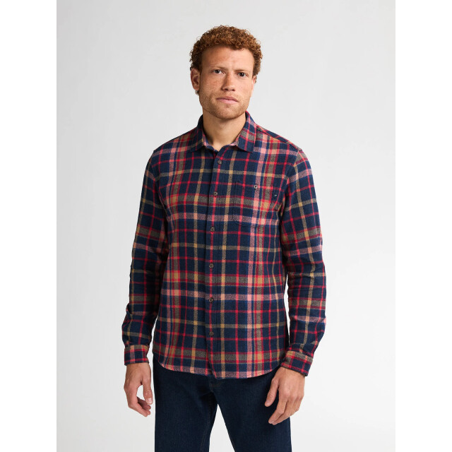 Petrol Industries Heren overshirt m-3050-sil400 5092 royal navy Petrol Overshirt M 3050 SIL400 5092RoyalNavy large