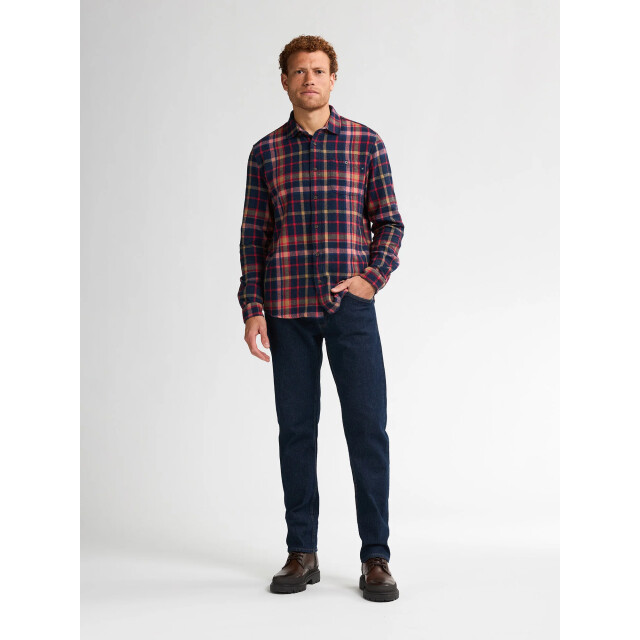 Petrol Industries Heren overshirt m-3050-sil400 5092 royal navy Petrol Overshirt M 3050 SIL400 5092RoyalNavy large