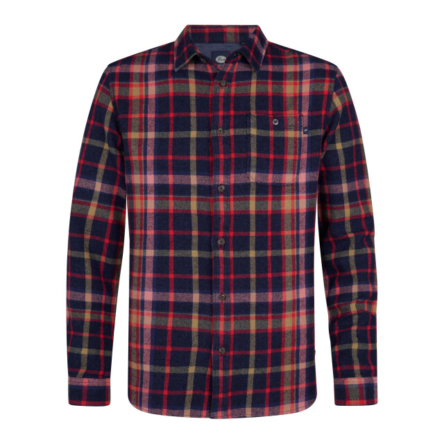 Petrol Industries Heren overshirt m-3050-sil400 5092 royal navy Petrol Overshirt M 3050 SIL400 5092RoyalNavy large