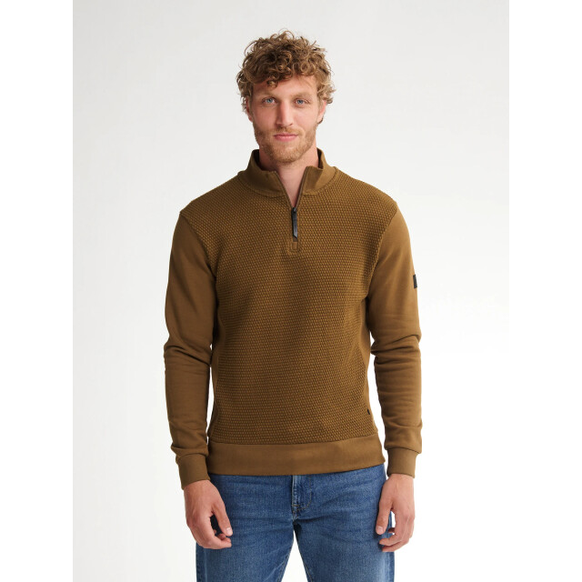 Petrol Industries Heren sweater m-3050-swc368 7145 antique bronze Petrol Sweater M 3050 SWC368 7145AntiqueBronze large