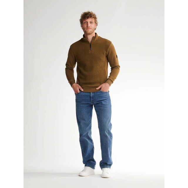 Petrol Industries Heren sweater m-3050-swc368 7145 antique bronze Petrol Sweater M 3050 SWC368 7145AntiqueBronze large