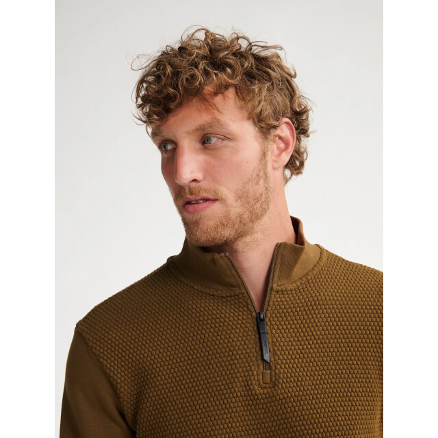 Petrol Industries Heren sweater m-3050-swc368 7145 antique bronze Petrol Sweater M 3050 SWC368 7145AntiqueBronze large