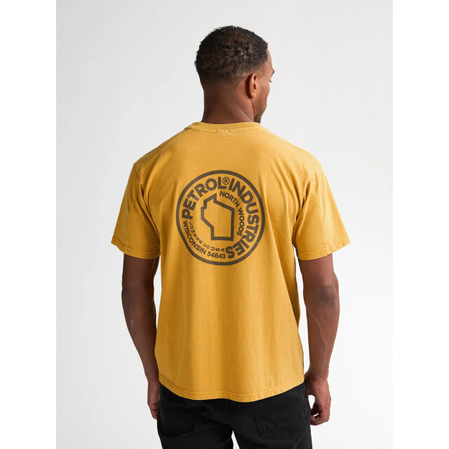 Petrol Industries Heren t-shirt- m-3050-tsr616 1109 sunflower Petrol Shirt M 3050 TSR616 1109Sunflower large