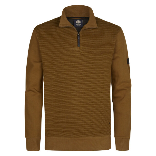 Petrol Industries Heren sweater m-3050-swc368 7145 antique bronze Petrol Sweater M 3050 SWC368 7145AntiqueBronze large