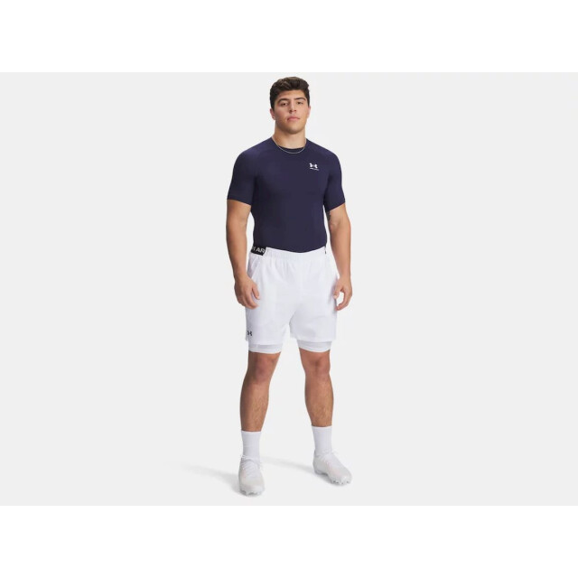 Under Armour ua hg armour comp ss-nvy training t-shirt korte mouw heren - 072730_230-XL large