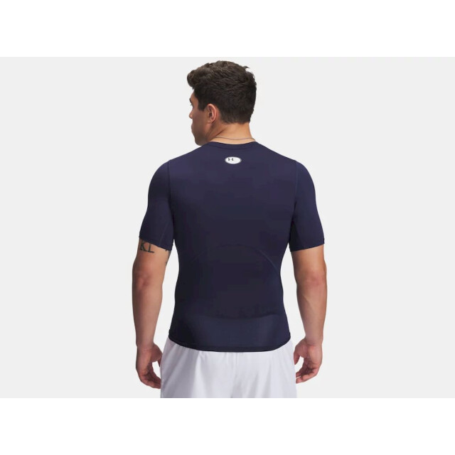 Under Armour ua hg armour comp ss-nvy training t-shirt korte mouw heren - 072730_230-XL large