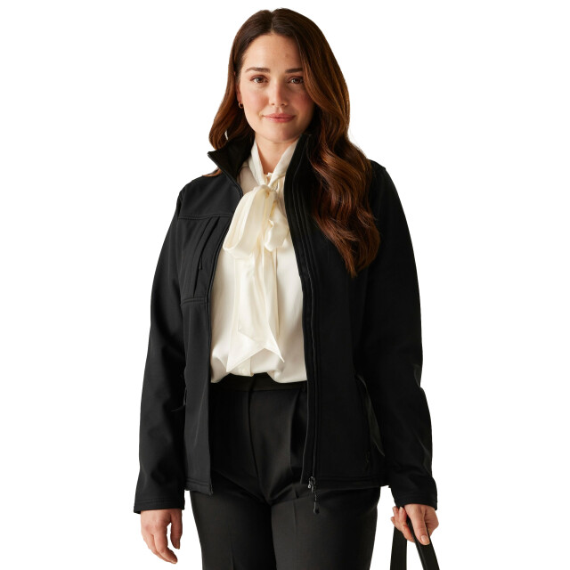 Regatta Dames professional octagon ii waterdichte softshell jas UTRG2163_blackblack large Regatta Dames professional octagon ii waterdichte softshell jas UTRG2163_blackblack large