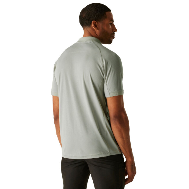 Regatta Professioneel heren coolweave poloshirt met korte mouwen UTRG2161_silvergrey large